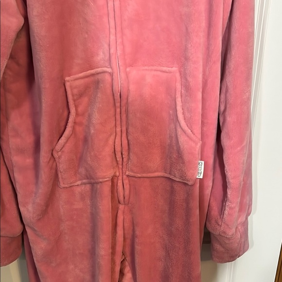 Cozy Pink Hoodie-Footie by Pajamagrams - Picture 3 of 9